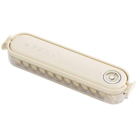 Boîtes de rangement pour réfrigérateur avec couvercles, rangement portable pour congélateur, A--