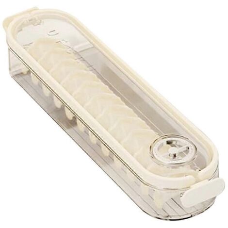 Boîtes de rangement pour réfrigérateur avec couvercles, rangement portable pour congélateur, B--
