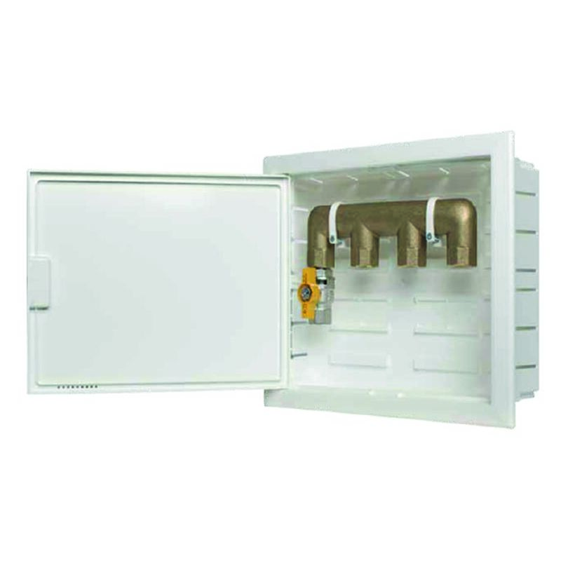 Boîtes d'encastrement pour collecteur à 4 voies