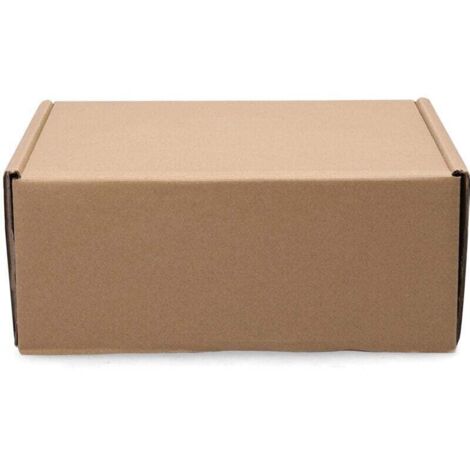Boîtes Kraft Marron, Boîtes de Faveurs de Fête, Boîtes à Gable, 26x 23 x 3 cm