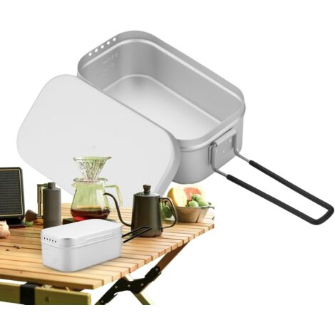 Boîtes Repas - Boîte à Repas Portable avec Poignée Pliante -