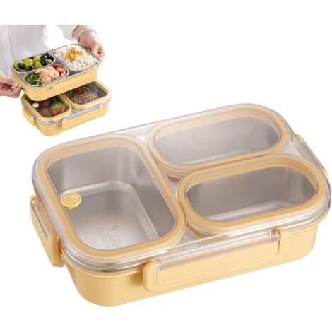 Boîtes Repas Boîte de Rangement Alimentaire en Acier