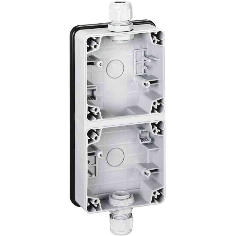 Boitier 2P vert.composable Legrand 090492
