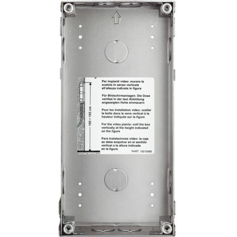 Boîtier à encastrer anti arrachement Sfera Robur 2 modules (350120)