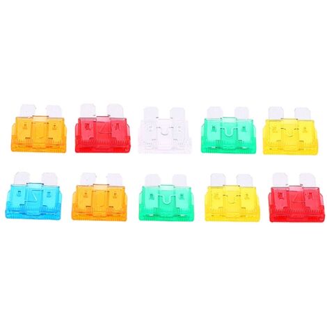 Boîtier à Fusibles 10 Circuits avec Voyant LED Avertissement pour Voiture, Camping-Car, Bateau