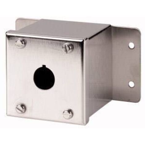 Boîtier à monter en saillie acier inoxydable 1 emplacement de montage EATON M22-I1M/SS