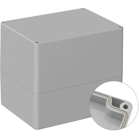 Boîtier à usage général RS PRO en ABS, 120 x 160 x 140mm, Gris IP66 ( Prix pour 1 )