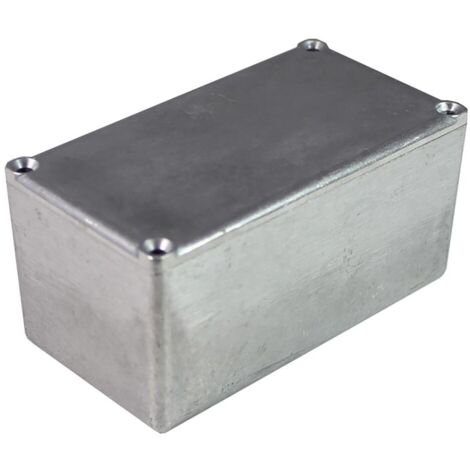 Boîtier à usage général RS PRO en Fonte d'aluminium, 111 x 60 x 54mm, Argent IP54 ( Prix pour 1 )