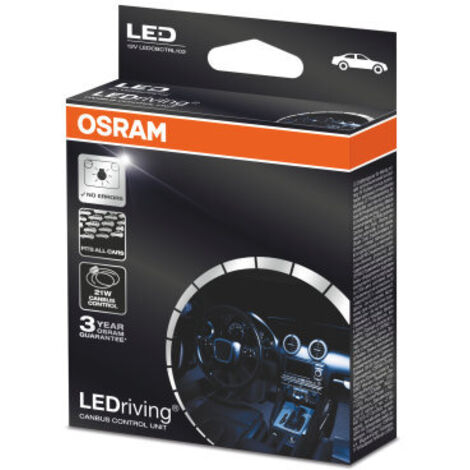 Boitier anti-erreur OSRAM CANBUS, xénon & LED - LEDCCU02 LEDriving CANBUS CONTROL UNIT 21W - 2PCS