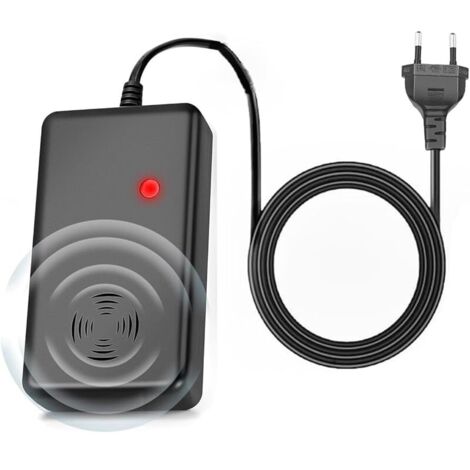 Boitier Anti Rongeur pour Voiture, Anti Mulot, Anti Fouine pour Voiture avec Prise. Répulsif à Ultrasons avec Prise pour Grenier, Grange, Garage, Cave, 230V avec Prise d'alimentation