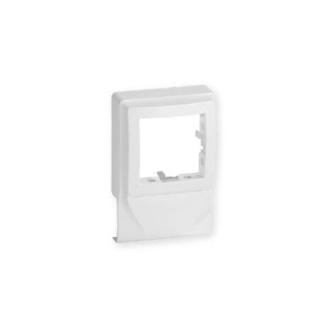 boîtier applique - alrea moulure - 32 x 12.5 - blanc - iboco 08838