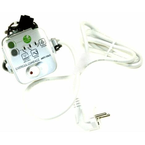 Boitier avant + carte + cordon (CS-00127889) Centrale Vapeur, Fer à Repasser CALOR