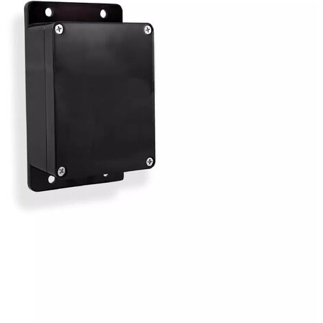 Boîtier compact étanche IP65 avec fixation facile noir - Taille Compacte