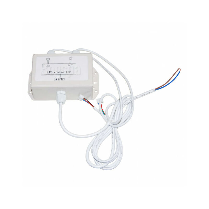 Boitier connecteur led 12V vers rvb/rgb (010106-09)