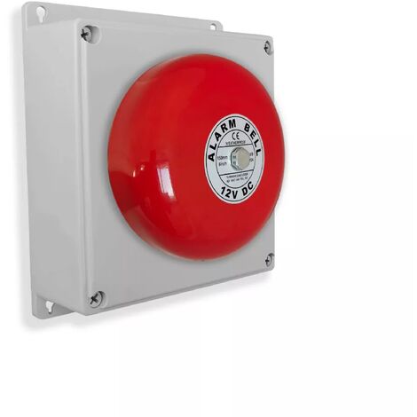 Boîtier d'alerte supplémentaire sans fil avec cloche - Haute-résistance / 800m (Gamme PROTECT 800)