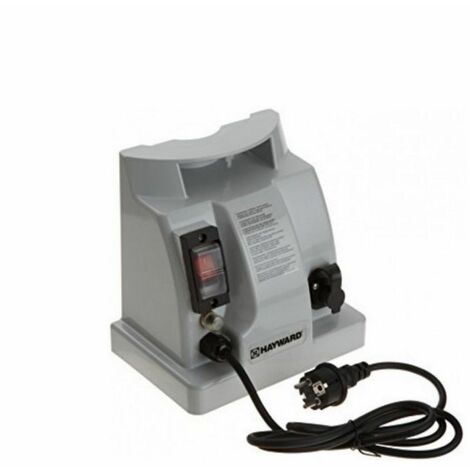 Boîtier d'alimentation 230V pour robot piscine Hayward – Compatible TigerShark, SharkVac, AquaVac – Plastique, dimensions 26x14x11cm