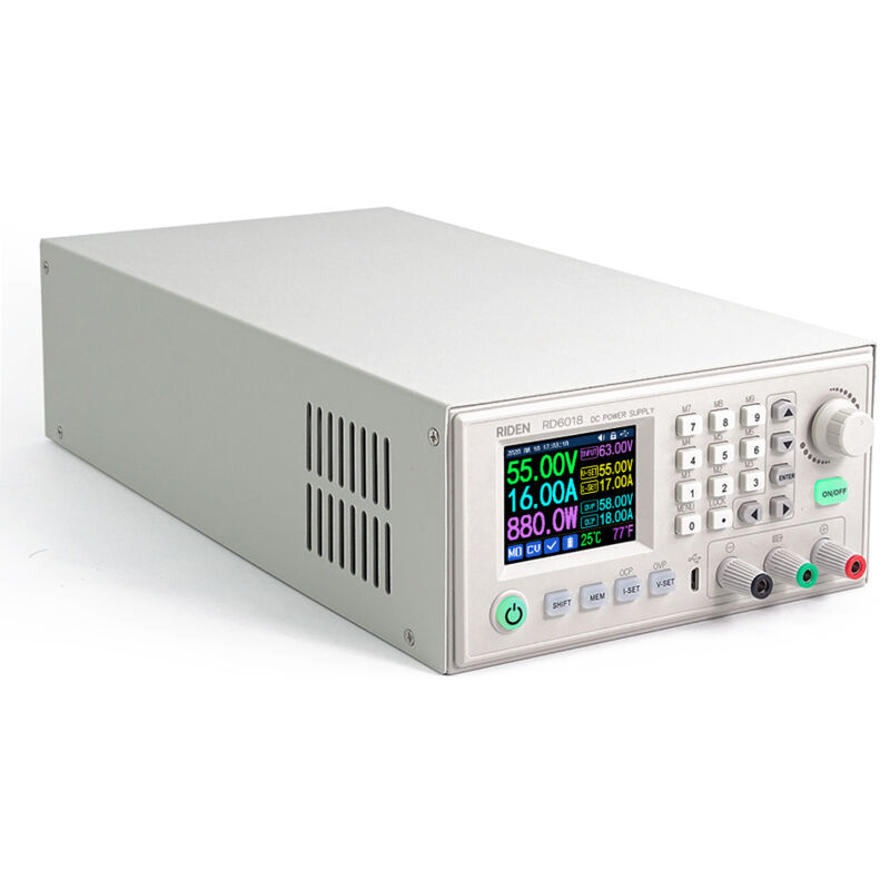 Boîtier d'alimentation numérique S800 pour voltmètre compatible avec RD6012/RD6012W/RD6018/RD6018W