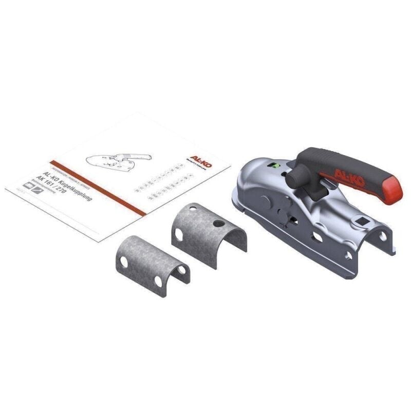 Al-ko - Boîtier d'attelage freiné AK161 pour tube 35mm ou 45mm ptc: 1600Kg