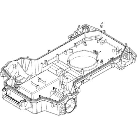 Boîtier de base de la tondeuse robot ORIGINAL WORX WG792E
