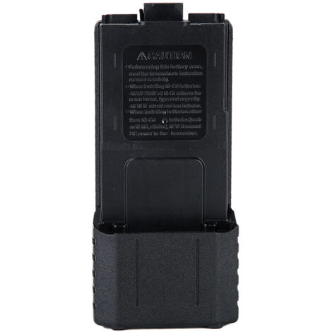 Boîtier de batterie ABS 6xAA pour Talkie-Walkie UV-5R, UV-5RE, UV-5RA