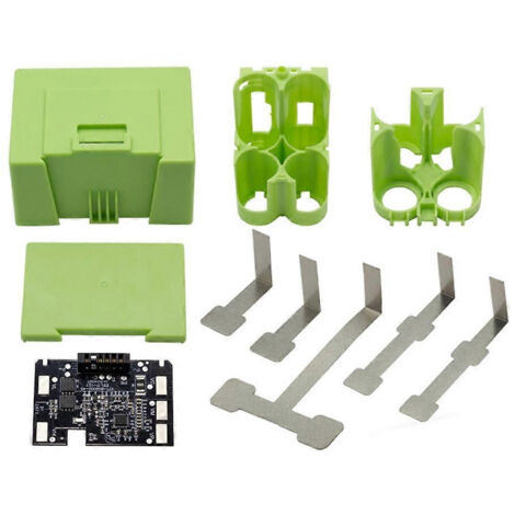 Boîtier de batterie pour iRobot Roomba i7, i7+, i4+, i3, i3+, E5, E6, aspirateur robot, boîtier lithium-ion et circuit imprimé de charge équilibrée