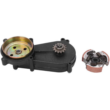 Boîtier de Cloche Embrayage 14T pour Quad Mini Dirt Bike 47cc 49cc avec Boîte de Vitesses