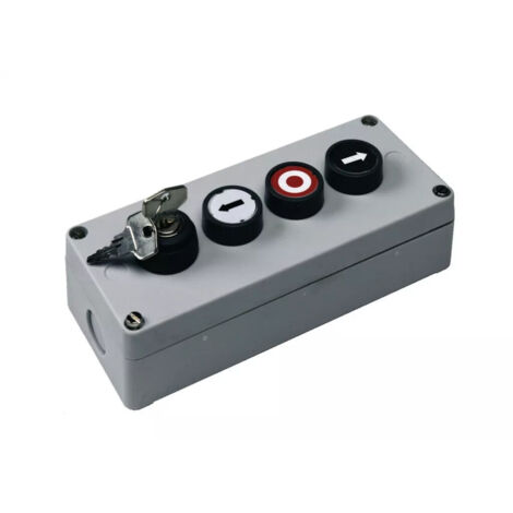 BOITIER DE COMMANDE 3 BOUTONS+CLEF