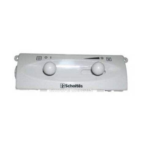 Boitier de commande blanc sans module pour Hotte SCHOLTES C00113722