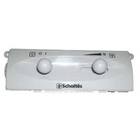 Boitier de commande blanc sans module pour Hotte SCHOLTES C00113722