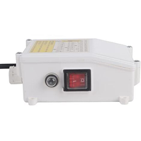 Boîtier de Commande de Pompe à Eau Submersible intégré dans le Boîtier de Commande de Pompe à Eau de Protection Thermique (1500W Prise UE 220V)