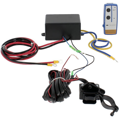 Gt Market – Boîtier de commande pour treuil 1360 kg – Télécommande sans fil incluse – Compatible modèle TX-3000 – Contrôle efficace