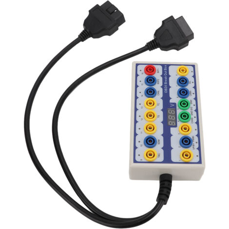 Boîtier de Détection OBD2 avec Câble de Diagnostic Universel pour Transmission de Signal Automobile