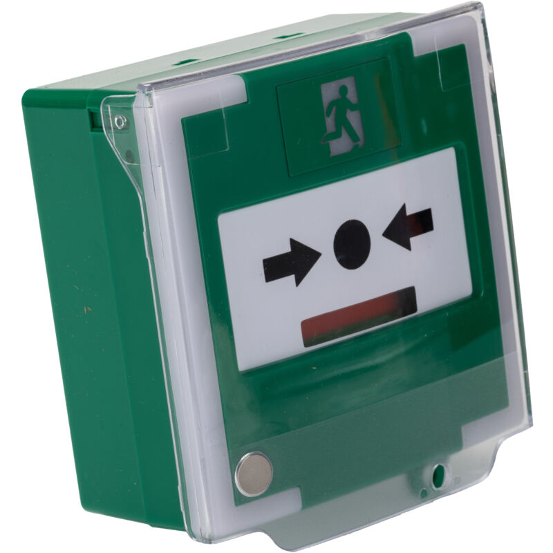 Rs Pro - Boitier de déverrouillage issue de secours Bouton, 25 x 85 x 85mm ( Prix pour 1 )
