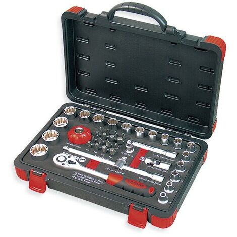 Boîtier de douille Bihex 1/2 41 pièces  DOGHER 530-003