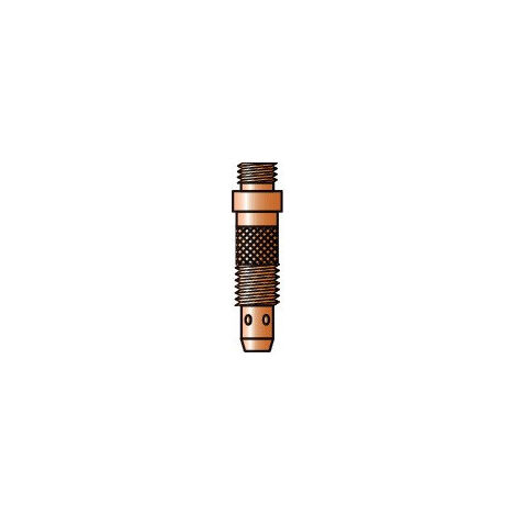 Boîtier de douilles de serrage D. 3,2 mm longueur 47 mm standard ERGOTIG 17/18/26 TRAFIMET (Par 10)
