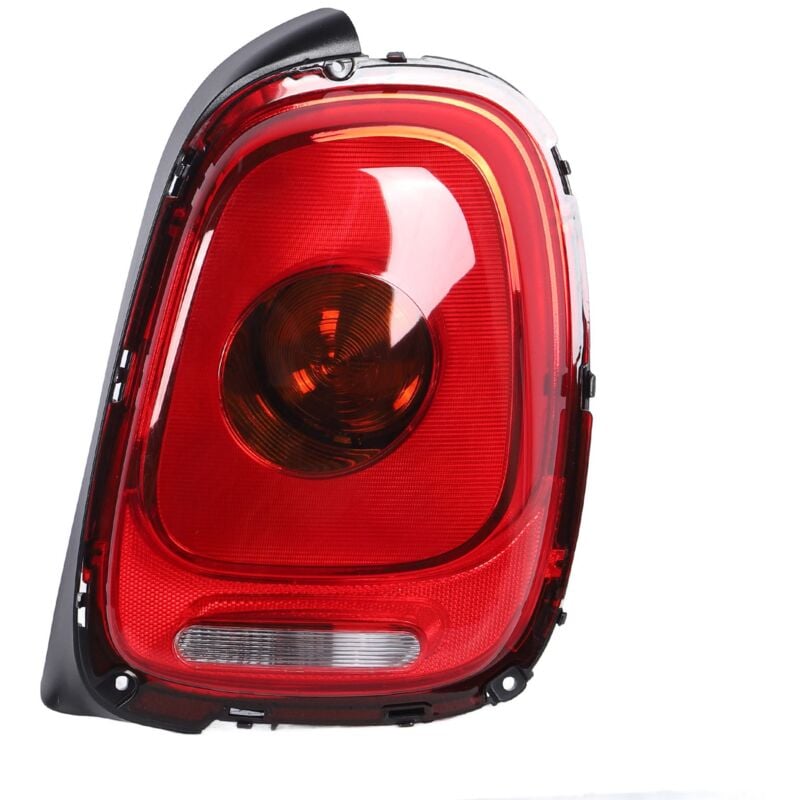 Ej.life - Boîtier de feu arrière arrière High Strainement Halle Scratch Resistant Proof Proof Facile Facile Installation Lamp pour F55 F56 F57 à