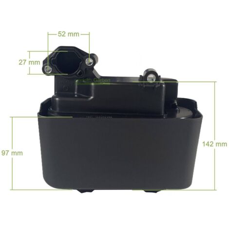Boîtier de filtre à air + filtre à air pour moteur Loncin LC1P88F / 180020633-0001