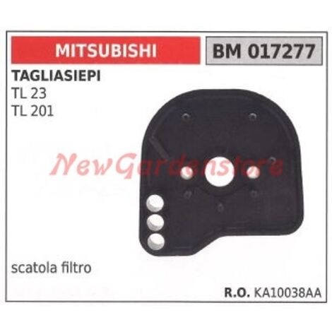 Boîtier de filtre à air MITSUBISHI moteur 2 temps monté sur débroussailleuse 017277