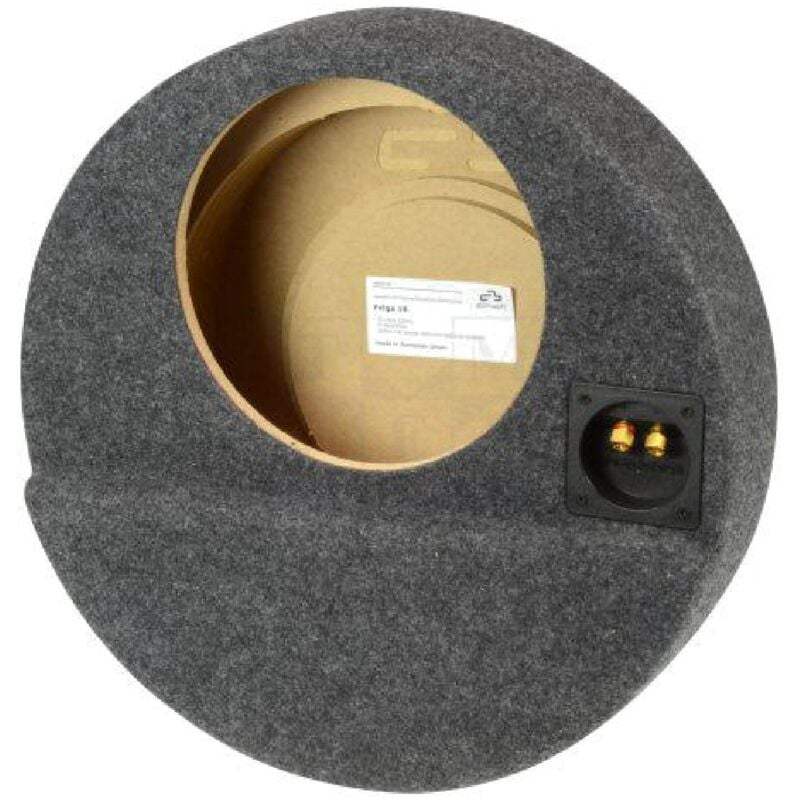 Caisson vide mdf 15L sub25 pour emplacement roue de secours 18p