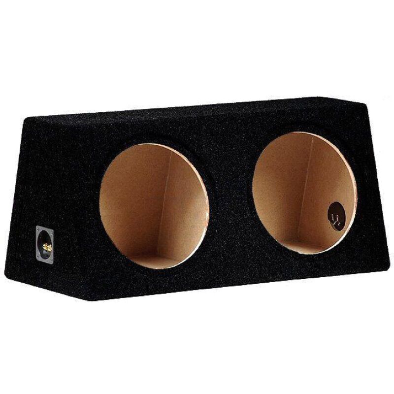 Caisson vide mdf 30l+30l sub30 noir