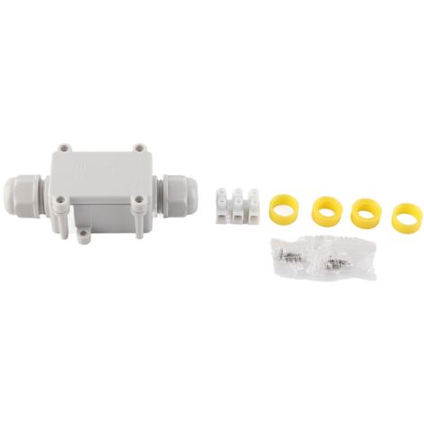 Boîtier de Jonction Étanche IP68 pour Câbles Électriques Extérieurs 450V 24A