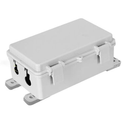 Boîtier de jonction verrouillable étanche pour câble de connexion électrique intérieur extérieur Prise d'alimentation étanche verrouillable