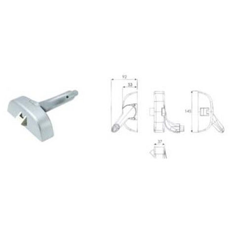 Boîtier de mécanisme réversible pour serrure PANAMA 3 points - FAPIM - 8032I37