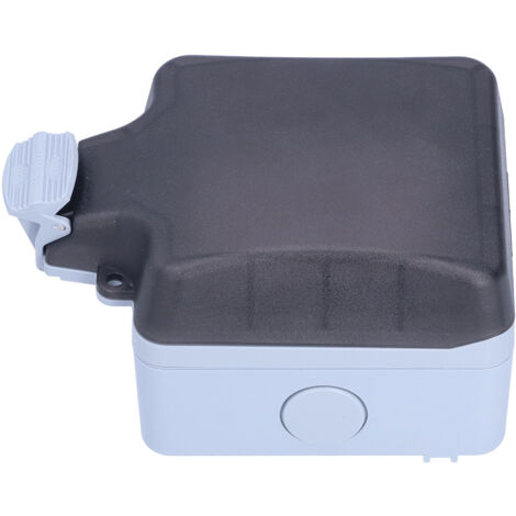 Boîtier de Prise Extérieur Étanche IP66 avec 3 Prises US, 110‑250V 15A, pour Jardin et Terrasse