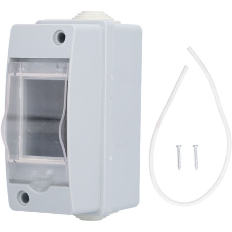 Boîtier de Protection Étanche Transparent pour Disjoncteur Extérieur Électrique