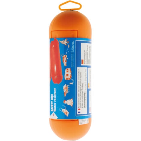 Boîtier de protection pour prolongateur jardin IP54 - Orange - Zenitech