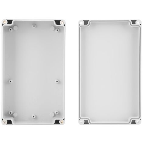 Boîtier de raccordement étanche IP65 en ABS – 200 x 120 x 56 mm – Pour câblage extérieur et industriel