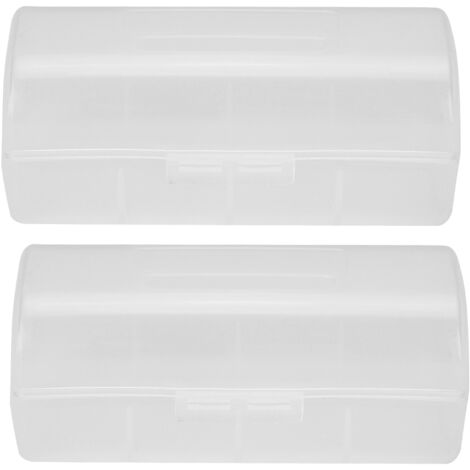 Boîtier de Rangement Étanche pour 2 Piles 26650 - Protection Maximale