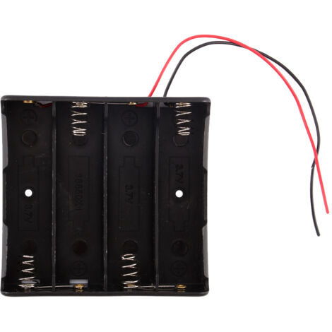 Boîtier de Rangement pour Batteries 18650 avec Câbles - Support en Plastique