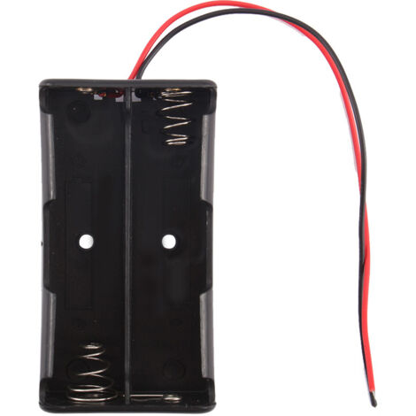Boîtier de Rangement pour Batteries 18650 avec Câbles - Support en Plastique